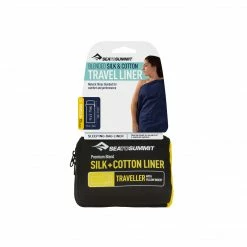 Deals 🎁 SEA TO SUMMIT Sleep Silk/Cotton - Traveller Liner ✨ 9 SEA TO SUMMIT Sleep Silk/Cotton - Traveller Liner