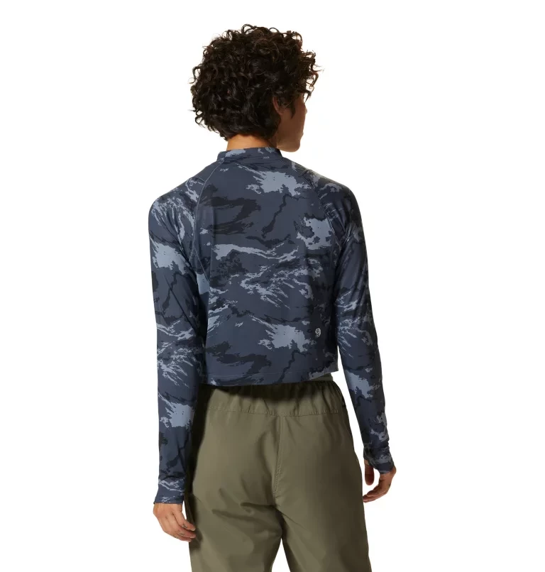 Cheap 👍 Mountain Hardwear 👩 Women's Crater Lake Long Sleeve Crop ⌛ 4 Mountain Hardwear Women's Crater Lake Long Sleeve Crop