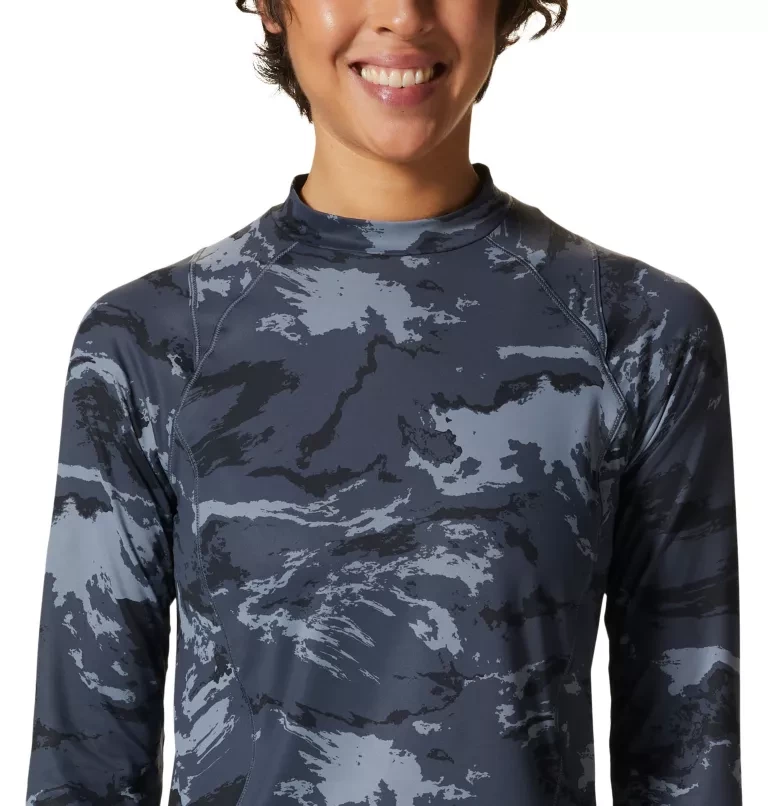Cheap 👍 Mountain Hardwear 👩 Women's Crater Lake Long Sleeve Crop ⌛ 5 Mountain Hardwear Women's Crater Lake Long Sleeve Crop