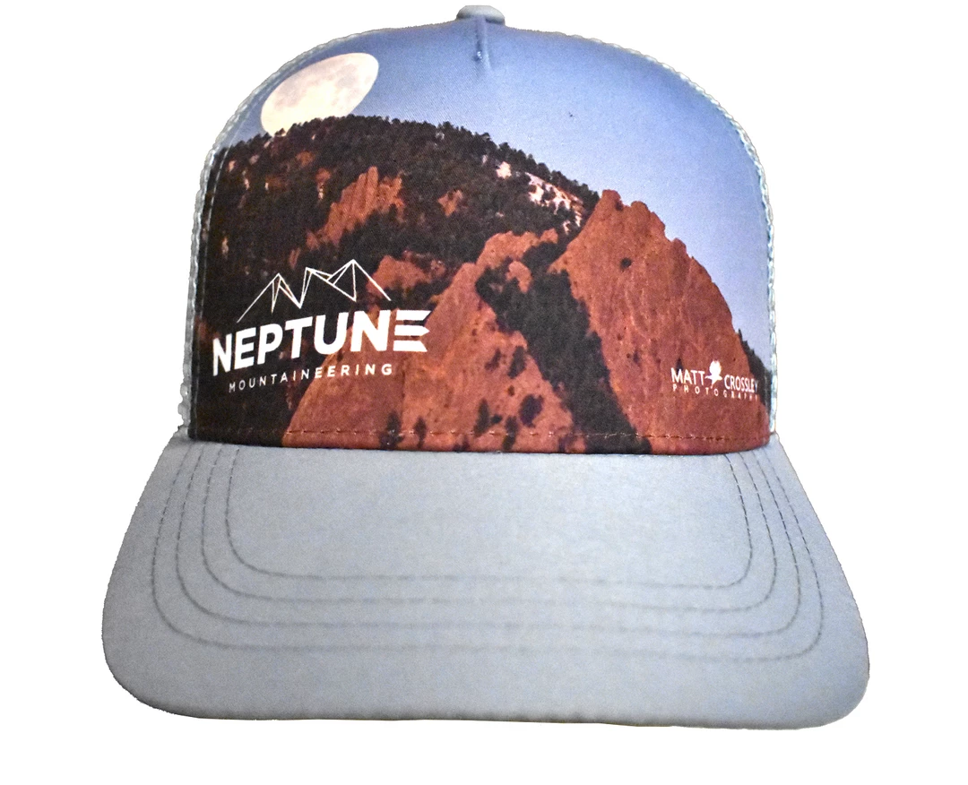 Coupon 🤩 Neptune Mountaineering Limited Edition Trucker - Grey Moon Accessories ⭐ 4 Neptune Mountaineering Limited Edition Trucker - Grey Moon Accessories