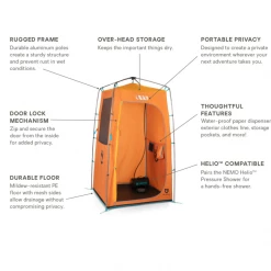 Wholesale 🥰 NEMO Heliopolis Privacy Shelter & Shower Tent 🔥 11 NEMO Heliopolis Privacy Shelter & Shower Tent