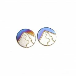 SPILTTER DESIGNS Splitter Designs Mountain Stud Earrings