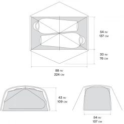 Tents & Shelters Mountain Hardwear Mineral King 2 Person Tent