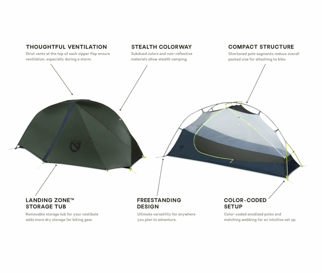 Best deal 🌟 NEMO Dragonfly 1P Bikepack Tent Tents & Shelters 🔔 6 NEMO Dragonfly 1P Bikepack Tent Tents & Shelters