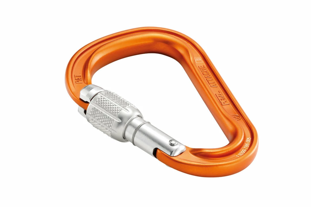 Flash Sale 🔔 Petzl Attache Screw-Lock Carabiner Hardware 😍 5 Petzl Attache Screw-Lock Carabiner Hardware
