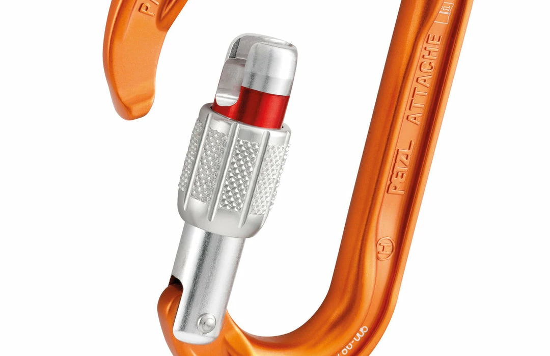 Flash Sale 🔔 Petzl Attache Screw-Lock Carabiner Hardware 😍 4 Petzl Attache Screw-Lock Carabiner Hardware