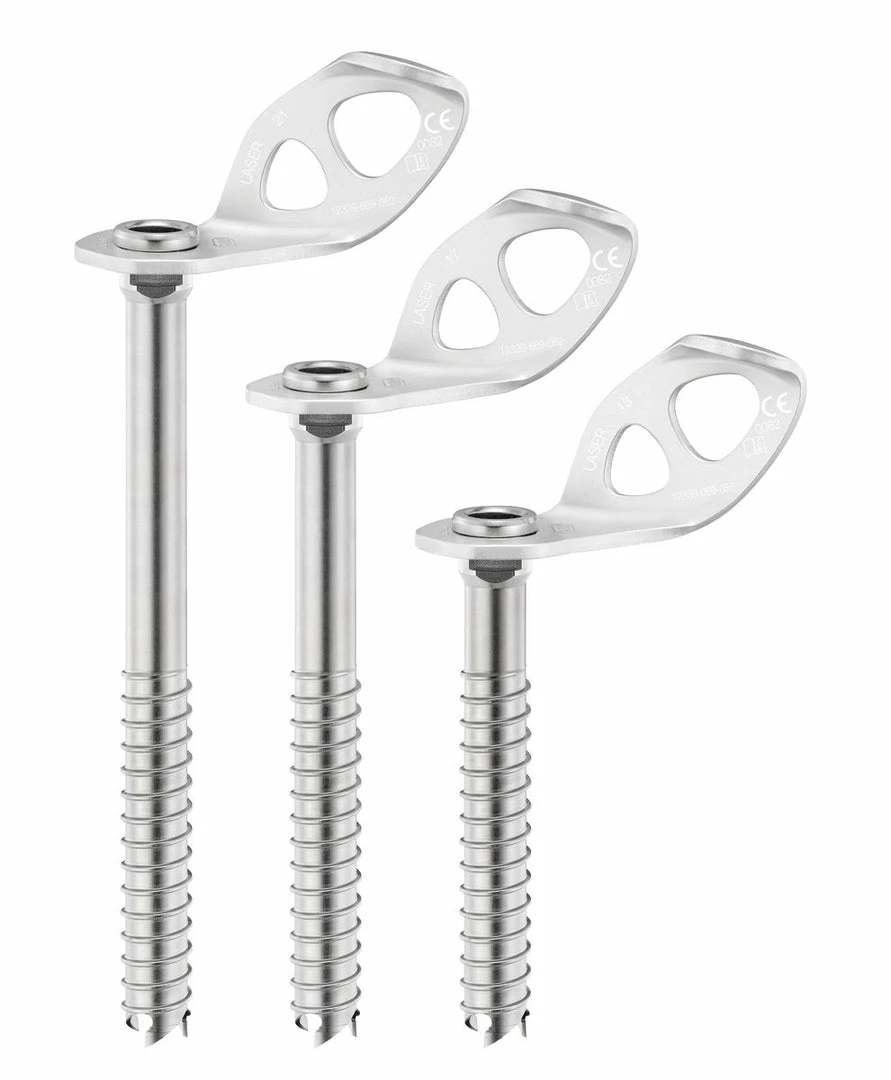 Brand new 🤩 Petzl Laser Ice Screw Ice Climbing ⭐ 3 Petzl Laser Ice Screw Ice Climbing