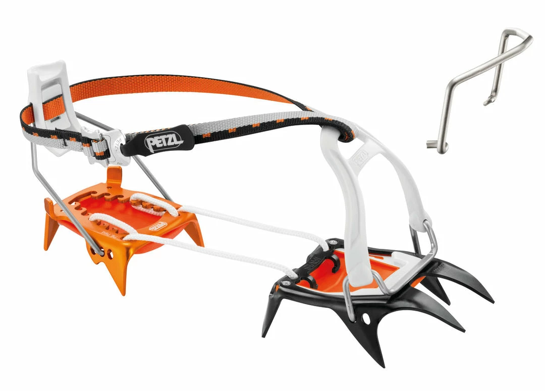 Wholesale 💯 Petzl Irvis Hybrid Leverlock 10 Point Crampon 🎁 4 Petzl Irvis Hybrid Leverlock 10 Point Crampon