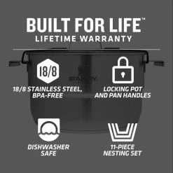 Stanley Adventure Even-Heat Camp Pro Cookset