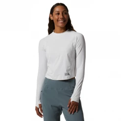 Cheap 👍 Mountain Hardwear 👩 Women's Crater Lake Long Sleeve Crop ⌛ 11 Mountain Hardwear Women's Crater Lake Long Sleeve Crop